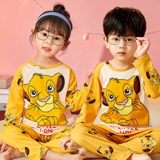 Cartoon Pyjamas Set ชุดนอนเด็กผ้านิ่ม(PAJAMAS31)