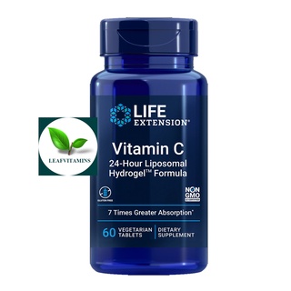 Life Extension Vitamin C 24-Hour Liposomal Hydrogel™ Formula / 60 Vegetarian Tablets