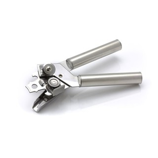 ที่เปิดกระป๋อง สแตนเลสหนา 2 มิล ล้อกลิ้งคู่ ขาบีบคู่ แบบหมุน Can Opener Stainless Steel