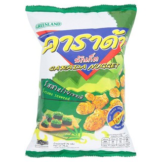 🚚💨พร้อมส่ง!! คาราด้า นักเก็ต ขนมอบกรอบ รสสาหร่ายเซซามิ 75กรัม Karada Nuggets Sesami Seaweed Snack Crisp 75g