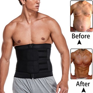 เข็มขัดกระชับสัดส่วนเข็มขัดซาวน่า Body Shaper Trimmer Abs