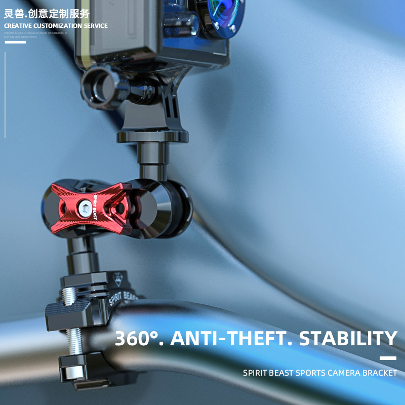 Spirit Beast อุปกรณ์เสริมสําหรับกล้อง Gopro Yi Dji Osmo Action Insta 360
