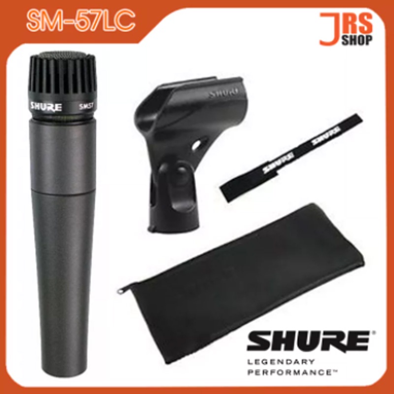 SHURE DYNAMIC MICROPHONE ไมโครโฟน ชัวร์ SM57 SM57-LC SM-57LC