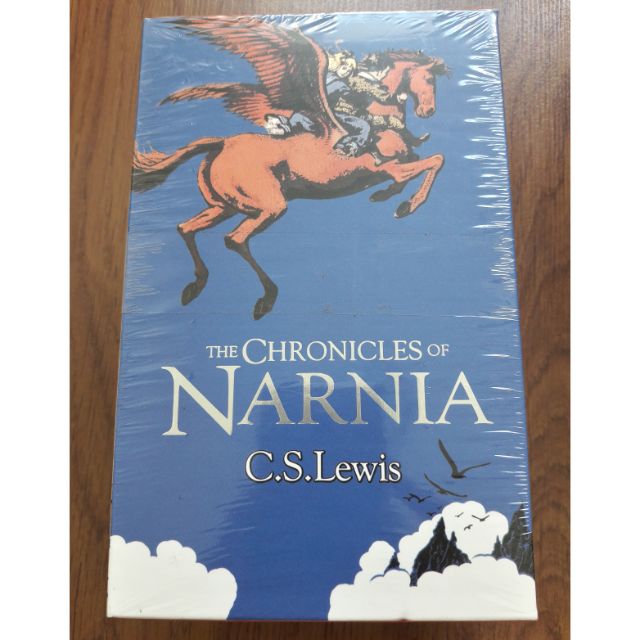 (ในซีล) นิยายแฟนตาซีภาษาอังกฤษ boxset "The Chronicles of Narnia" (ครบ7เล่ม) โดย C.S.Lewis