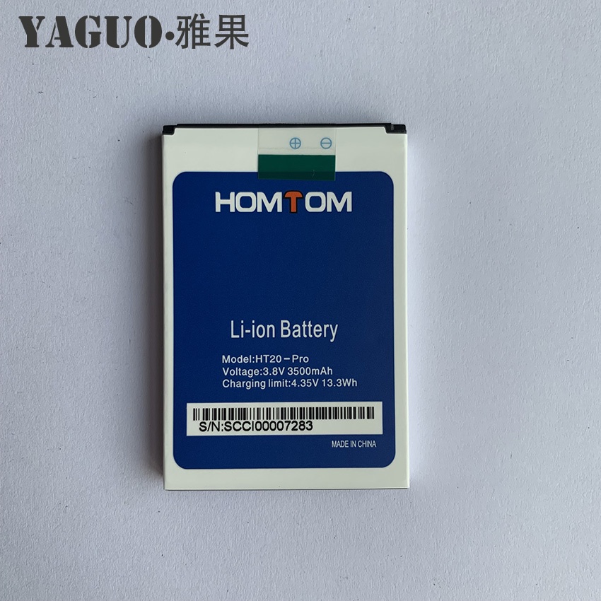 HOMTOM HT20 Battery 100% Original Large Capacity 3500mAh Backup Batteries Replacement For HOMTOM HT20 Pro HT20-Pro Smart