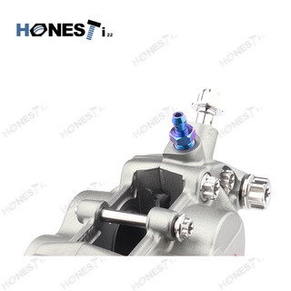 Honesti22 Titanium Alloy Gr5 Bleeder/Nipple Bolt M10x1.0P/1.25P fit Brembo caliper/Brembo RCS.