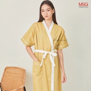 MSGtexmed ชุดคลุมกิโมโน,ชุดคลุมตัวคนไข้,ชุดผู้ป่วยกระโปรง (รุ่น PA811)
