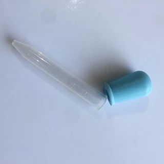 Sanx หลอดดูดดรอปเปอร์พลาสติก 5 มล Dropper. 10 ชิ้น