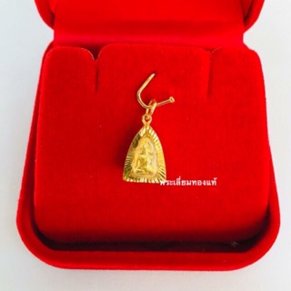 จี้พระพุทธชินราชจิ๋ว เลี่ยมทองแท้   เลี่ยมกันน้ำ มีใบรับประกันให้ค่ะ