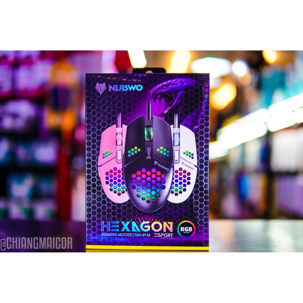 Gaming Mouse NM-91M  - Nubwo รุ่น NM-91M