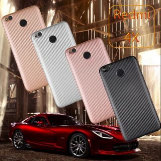 Xiaomi Redmi 4X Carbon Fiber Light Soft Cover