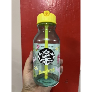 starbucks ขวดน้ำพร้อมหลอด 14 oz