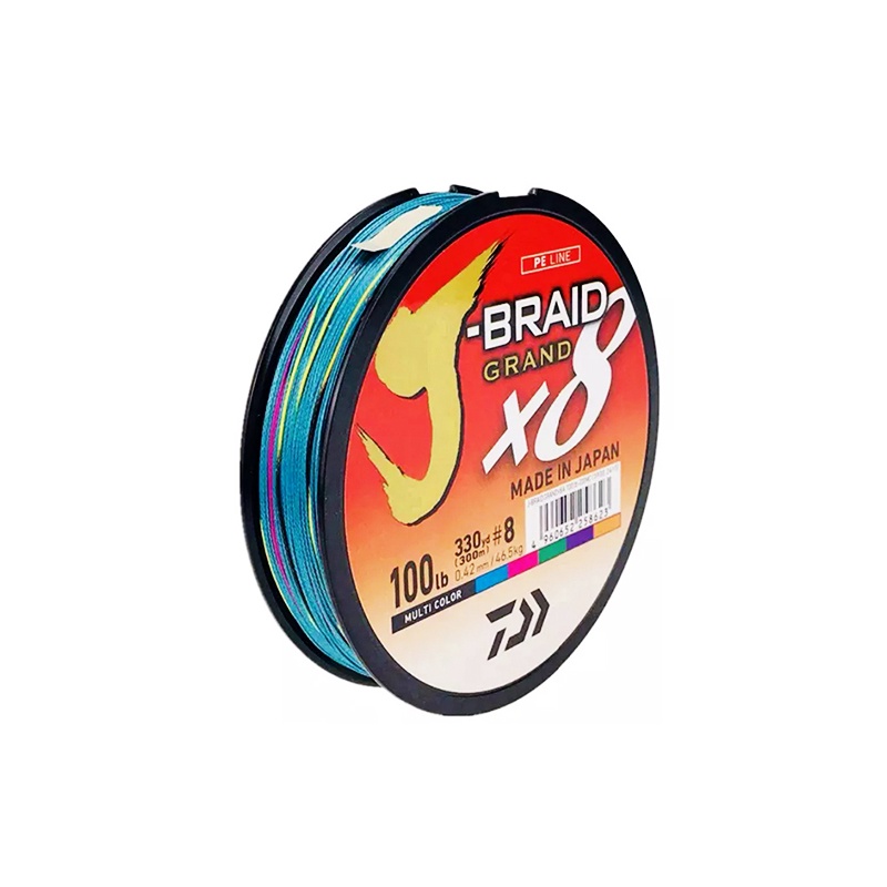 ญี่ปุ่น DAIWA J-BRAID GRAND สายตกปลา 135m/150m 8 Strands ถัก PE Line ตกปลาทะเล Tackle - รูปที่ 6