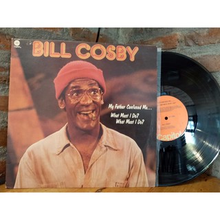 Bill Cosby My Father Confused Me... แผ่นเสียงเพลงสากล ปกvg+ แผ่นvg++