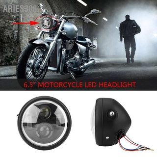 Aries306 หลอดไฟหน้ารถจักรยานยนต์ Led 16 ซม. 6.5 นิ้ว สําหรับ Sportster Cafe Racer Bobber