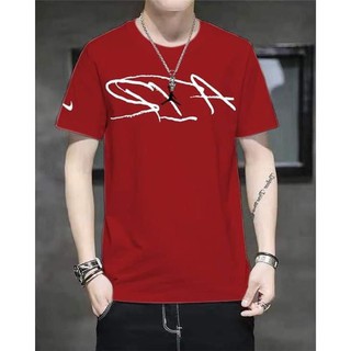 Nike Jordan เสื้อยืดพิมพ์ลายฟุตสําหรับผู้ชายแขนเสื้อแขนสั้นผ้าฝ้ายแขนกุดแขนOnSale JLXW Uj+