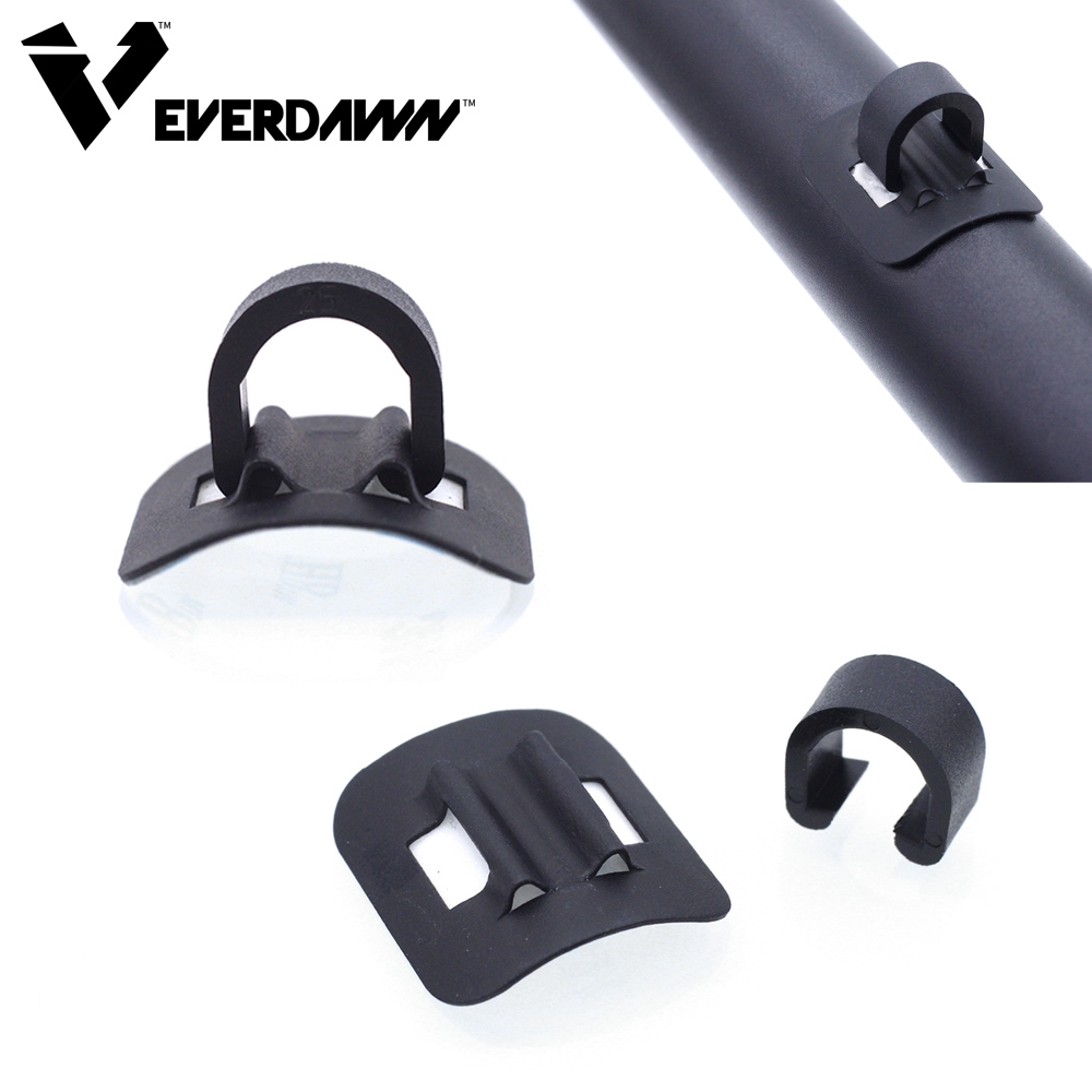 4 Sets 6Sets Bicycle Cables Housing Aluminum Bike Oil Tube Fixed Clips C Shape Shift Brake Guide