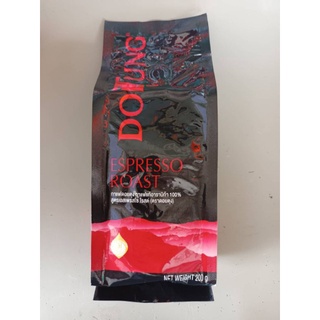 Doitung Espresso Roast กาแฟ อาราบิก้า 100%  200กรัม