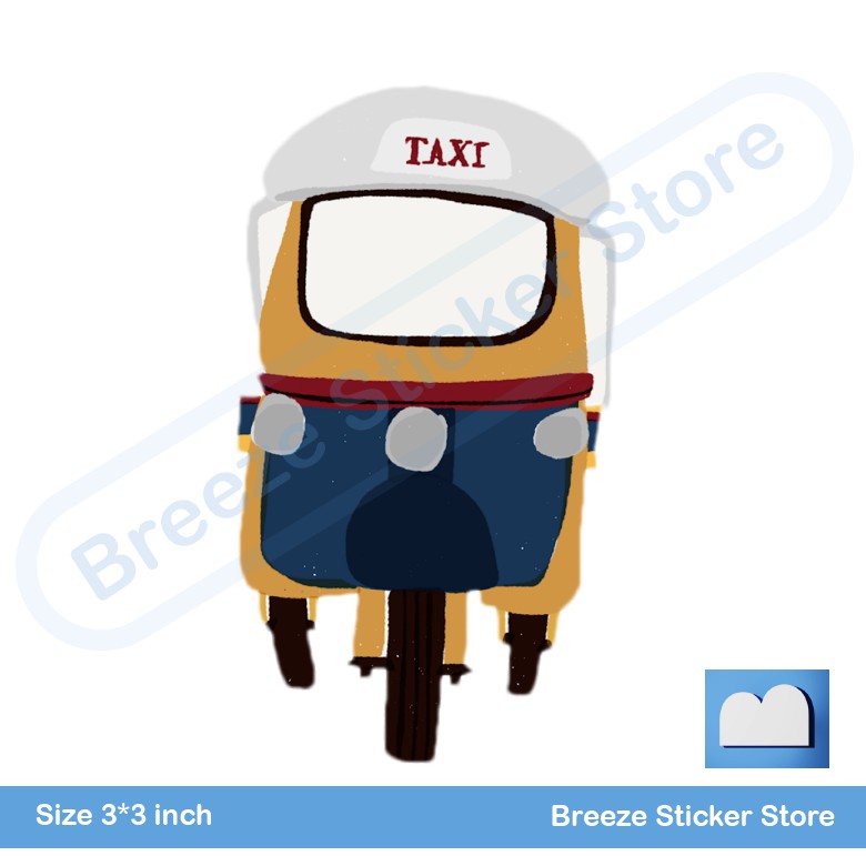 TukTuk 016 สติ้กเกอร์ by Breeze