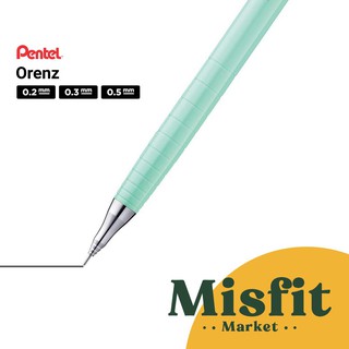 Pentel ORENZ ดินสอกด 0.2 มม. 0.3 มม. 0.5 มม.