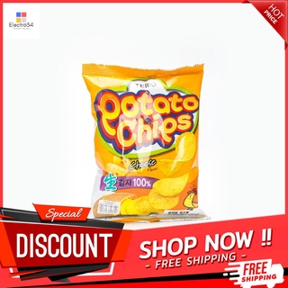 เทโร่โปเตโต้ชิพส์ชีส 60 กรัม TEIRO POTATO CHIPS CHEESE 60 G.