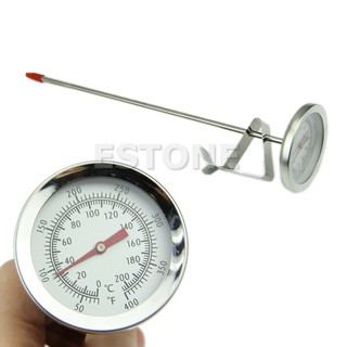 Stainless Steel Oven Cooking BBQ Probe Thermometer Food Meat Gauge 200°C