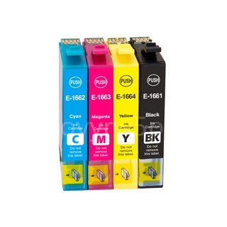 166 Xl 166Xl Bk C M Y Ink For Epson Full Set High Capacity T1662 Cyan T1661 Black