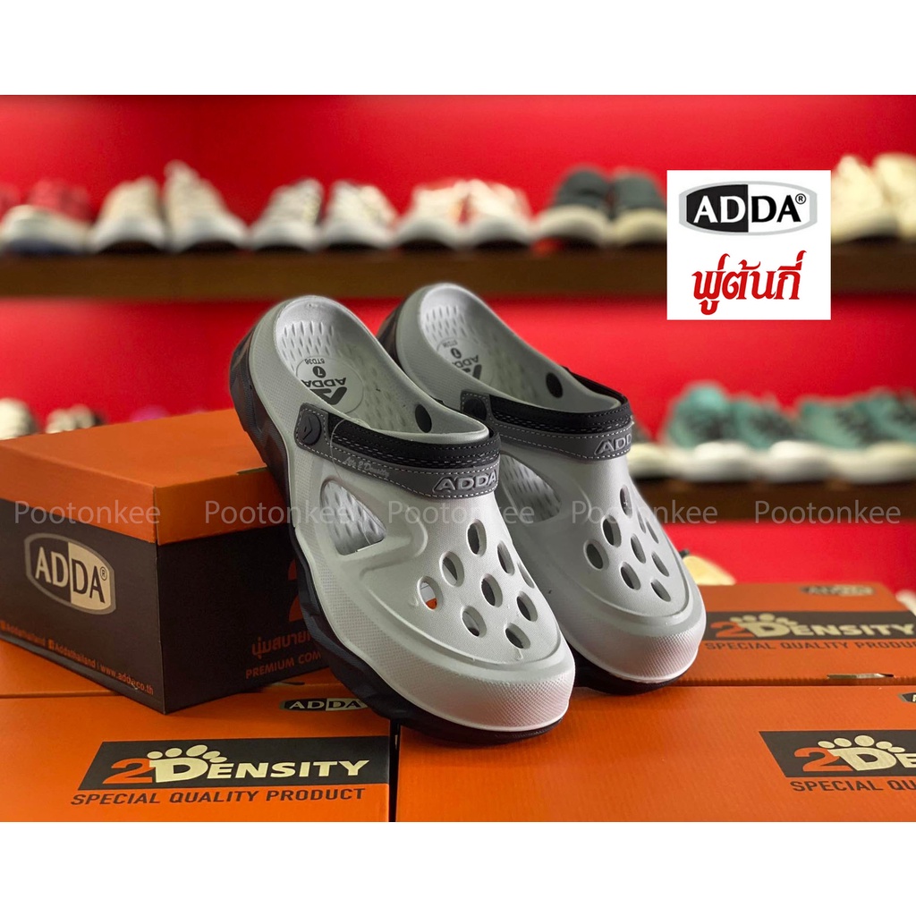 ADDA รองเท้าแตะ แอ๊ดด้า รองเท้าลำลอง แบบสวมหัวโต รุ่น 5TD36-M1 ของเเท้ พร้อมส่ง