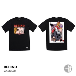 ✳BEHIND CLOTHING เสื้อยืดลาย “ GAMBLER ”