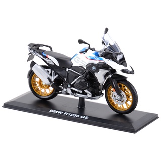 Maisto โมเดลรถจักรยานยนต์ 1:12 BMW R1250GS พร้อมขาตั้ง