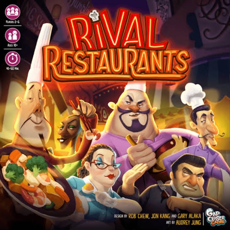 อันดับ????[แท้ถูกสุด]Rival Restaurants สนุกกว่า Kitchen Rush Board Game ออร์เดอร์ด่วนป่วนครัว