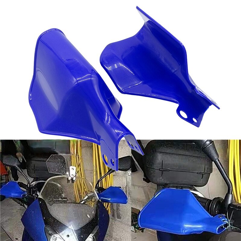 Jiuwan การ์ดแฮนด์รถจักรยานยนต์ กันลม สําหรับ Yamaha Kawasaki Honda Suzuki Moto Dirt Bike ATVS 1 คู่