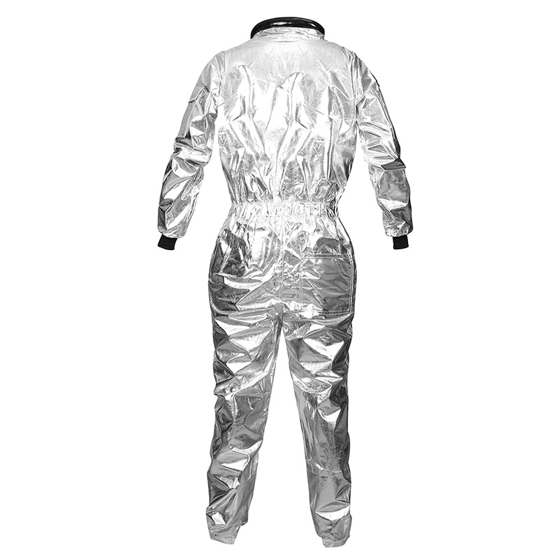 In Stockastronaut Costume Adult Silver Spaceman Costume Plus Size Women