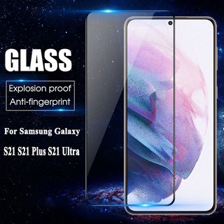 Samsung Galaxy S21 / S21plus / S21utral Note 10 10 Plus ฟิล์มกระจกนิรภัย เต็มจอขอบโค้ง Samsung Galaxy S20 S20 Plus Ultra Full Glue Screen Protector Glass