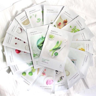 อินนิสฟรี มาส์กหน้า 18สูตร มาส์ก Innisfree Mask เกาหลี แผ่นมาส์กหน้า มาร์คหน้า มาร์กหน้า หน้าขาวใส บำรุงผิว มาร์ค มาร์ก