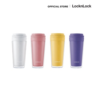 LocknLock แก้วน้ำพลาสติก 2 ชั้น Bucket Cold Cup ความจุ 580 ml. รุ่น HAP519