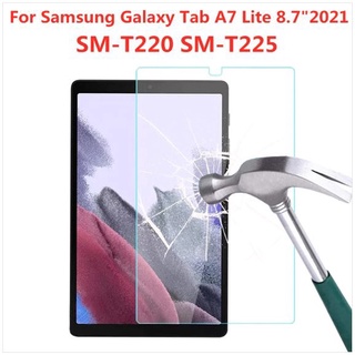ฟิล์มกระจก ซัมซุง แท็ปเอ7lite 8.4 2021 ที225 Tempered Glass Screen For Samsung Galaxy Tab A 7lite 2021 T225 (8.4")
