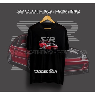 Honda EG SIR Shirt Car Shirt Car Guy Shirt Car Wear Casual Streetwear Unisex Automotive Shirtเสื้อยืด