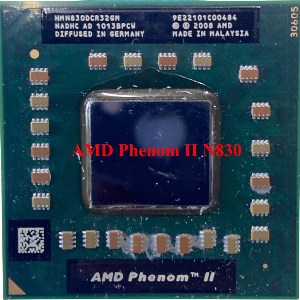 AMD Phenom ll N830 Laptop CPU Processor ซีพียูโน๊ตบุ๊ค มือสอง สินค้าพร้อมส่งในไทย