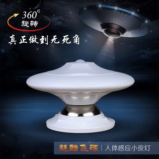 360องศา Rotating Body Sensor Night Light