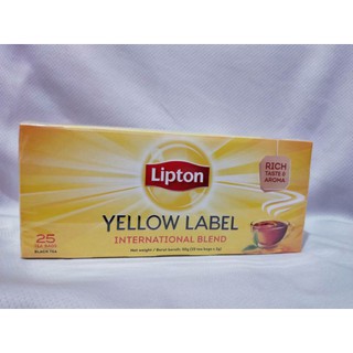 ชา ลิปตัน (YELLOW LABEL) ขนาด 25 ซอง