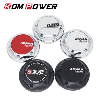 4Pcs 68Mmญี่ปุ่นแข่งAdvanศูนย์สำหรับขอบSsrสติกเกอร์ล้อHub Cap Xxr Racing Logoล้อฝาครอบหมวก