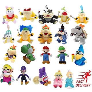 ของเล่นตุ๊กตา Super Mario Bros Boo Ghost Princess Daisy Peach Mushroom Koopa สําหรับเด็ก