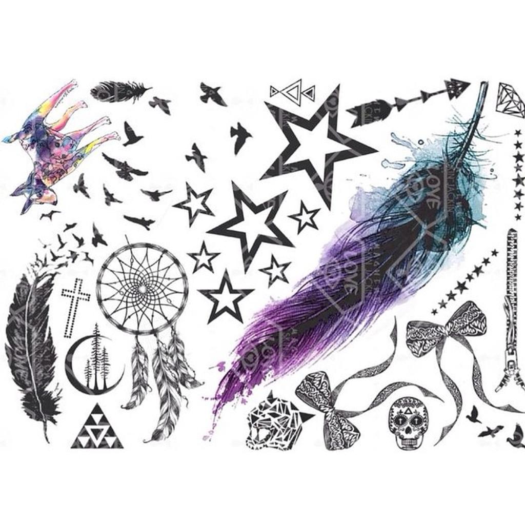 Tattoo Stickers (รอยสักปลอมกันน้ำ)