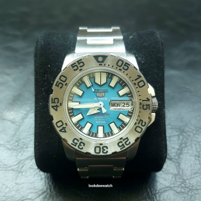 Seiko mini best sale monster blue