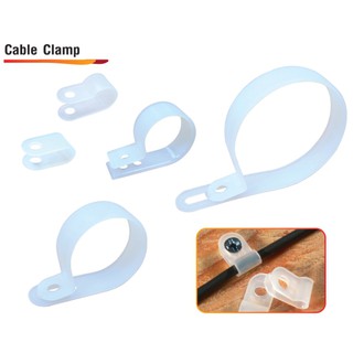 Cable clamp ใช้สำหรับยึดสายไฟหรือห้อยสิ่งของ 1