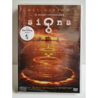 DVD : SIGNS (2002) สัญญาณสยองโลก " Mel Gibson, Joaquin Phoenix " A Film by M. Night Shyamalan