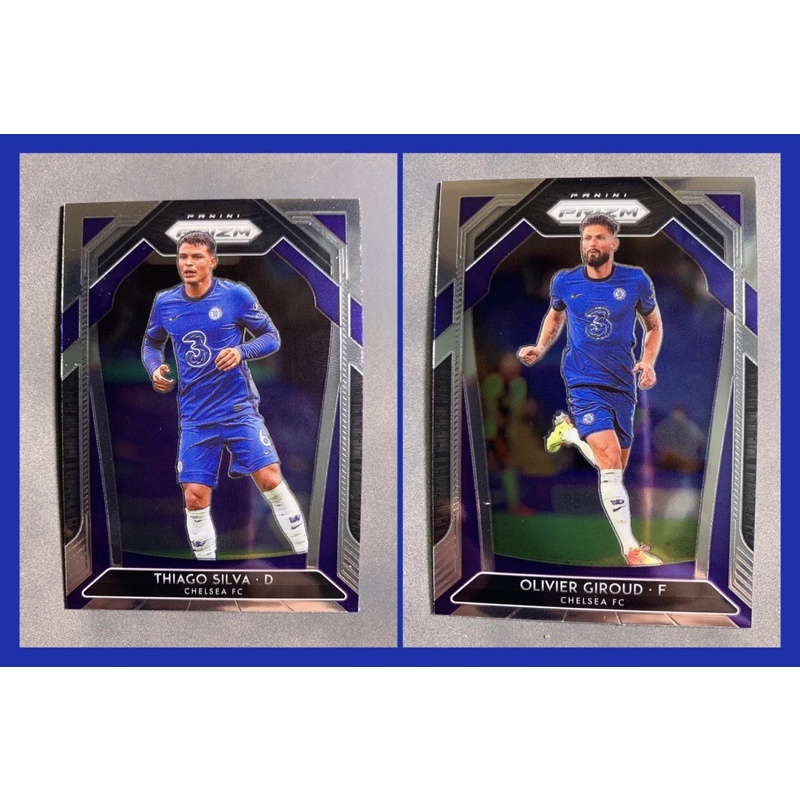 การ์ดนักฟุตบอล Panini Prizm Premier League Soccer 2020-21 Chelsea FC การ์ดสะสม การ์ดPanini