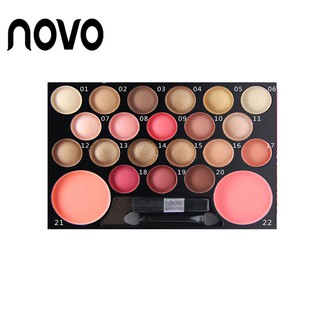 ‼งานแท้‼ โปรฯ สุดคุ้ม NOVO 20+2 Colors Makeup Set จำนวนจำกัด