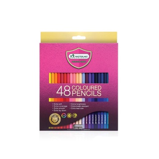 Master Art สีไม้ ดินสอสีไม้ แท่งยาว 48 สี รุ่นใหม่ จำนวน 1 กล่อง